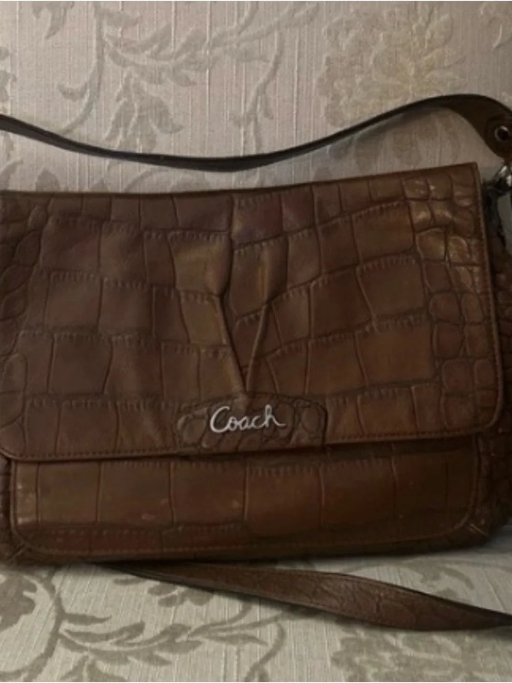 Coach brown bag